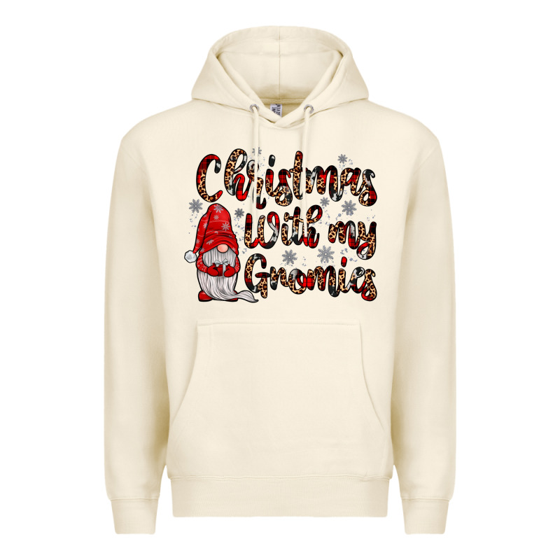 Christmas With My Gnomies Premium Hoodie by JahusDesignShop | Teevron