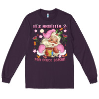 Plum its abuelita and pan dulce season mexican santa Long Sleeve Tee - MaliasSmallBusiness