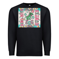 Black dino mite egg hunter Premium Sweatshirt - TumblerDesignByShophia