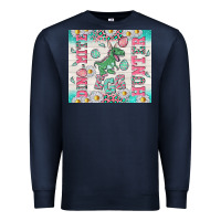 Navy dino mite egg hunter Premium Sweatshirt - TumblerDesignByShophia