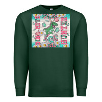 Sports Green dino mite egg hunter Premium Sweatshirt - TumblerDesignByShophia