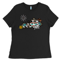 Black ky yall western Ladies Tee - CowhideDigitalArt