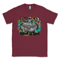 Burgundy rodeo kind of girl Classic Tee - MaliasSmallBusiness