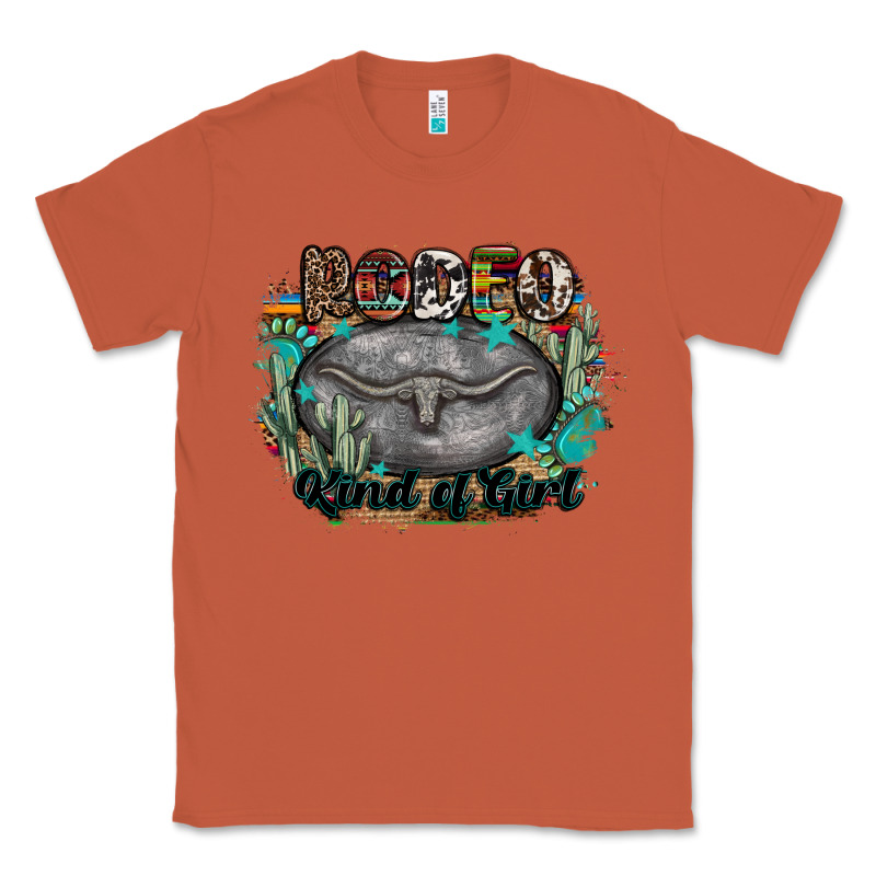 Rodeo Kind Of Girl Classic Tee by MaliasSmallBusiness | Teevron