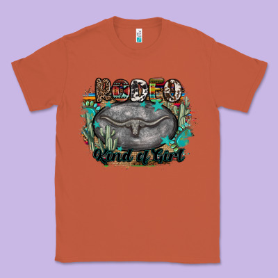 Rodeo Kind Of Girl Classic Tee Designed By Maliassmallbusiness