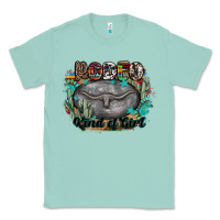 Seafoam rodeo kind of girl Classic Tee - MaliasSmallBusiness