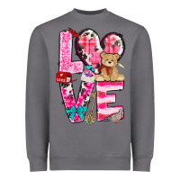 Storm love valentines day Heavyweight Sweatshirt - NancyCooperArtShop