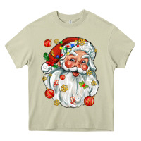 Mossy santa with little christmas Heavy Core Tee - AdoDesignShop