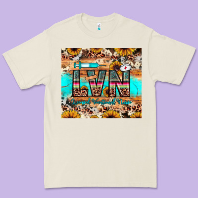 Lvn Licensed Vocational Nurse Premium Tee Designed By Jahusdesignshop