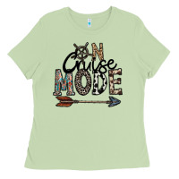 Matcha on cruise mode Ladies Tee - CowhideDigitalArt
