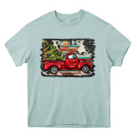 Arona christmas truck Heavy Core Tee - BarkalooDesign