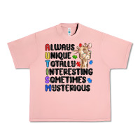 Salmon always unique autism Urban Heavy Tee - MaliasSmallBusiness