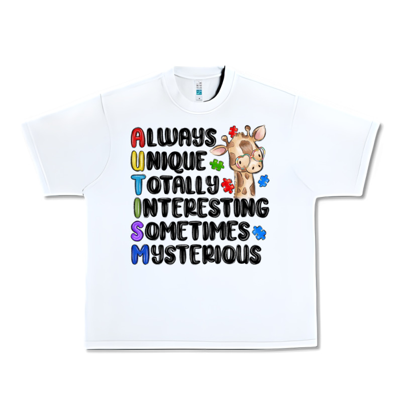 Always Unique Autism Urban Heavy Tee by MaliasSmallBusiness | Teevron
