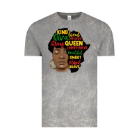 Cloud Rock black woman africa silhouette Vintage Tee - MaliasSmallBusiness