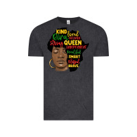 Vintage Black black woman africa silhouette Vintage Tee - MaliasSmallBusiness