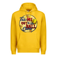 Lemon take me out to the ball game softball Premium Hoodie - CowGirlArtShop
