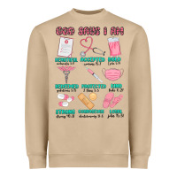 Mushroom god says i am nurse Heavyweight Sweatshirt - MaliasSmallBusiness