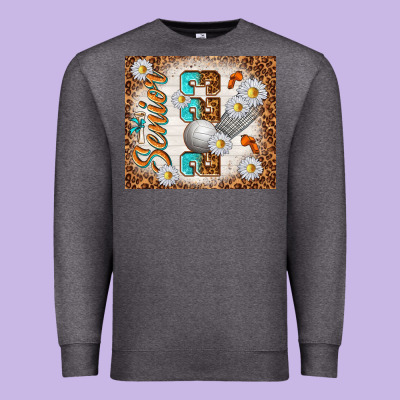 Senior 2023 Volleyball Premium Sweatshirt Designed By Tumblerdesignbyshophia