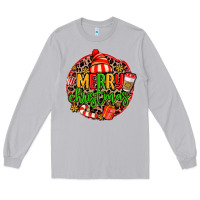 Moon Dust merry leopard merry christmas Long Sleeve Tee - MaliasSmallBusiness