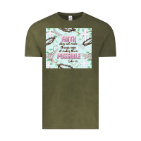 Vintage Olive faith does not make things easy Vintage Tee - JahusDesignShop