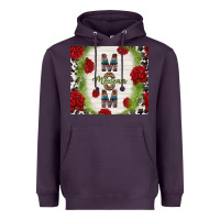 Plum mexican mom with roses Heavyweight Hoodie - TumblerDesignByShophia