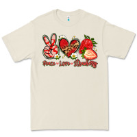 Bone peace love strawberry Premium Tee - Artiststas