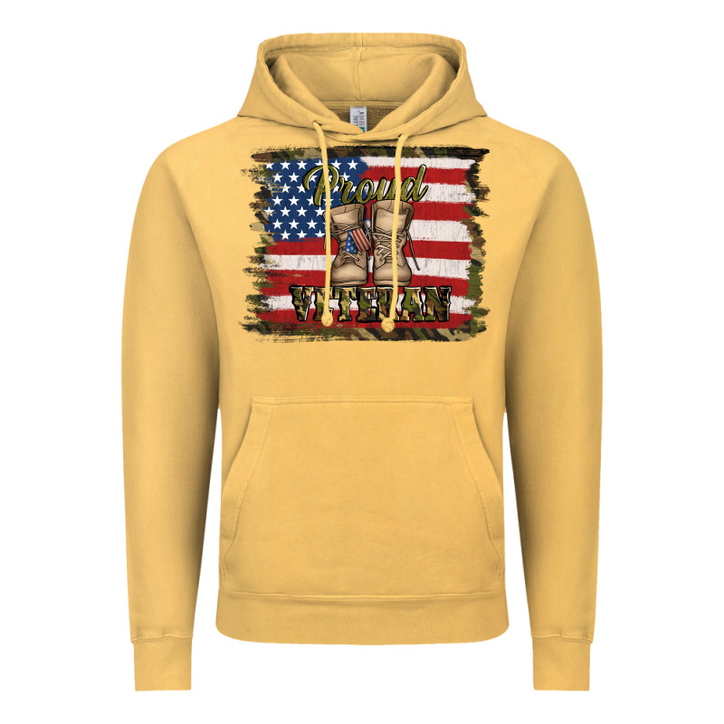 Proud Veteran Vintage Hoodie by Jasminsmagicworld | Teevron