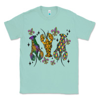 Seafoam mardi gras crawfish Classic Tee - MaliasSmallBusiness