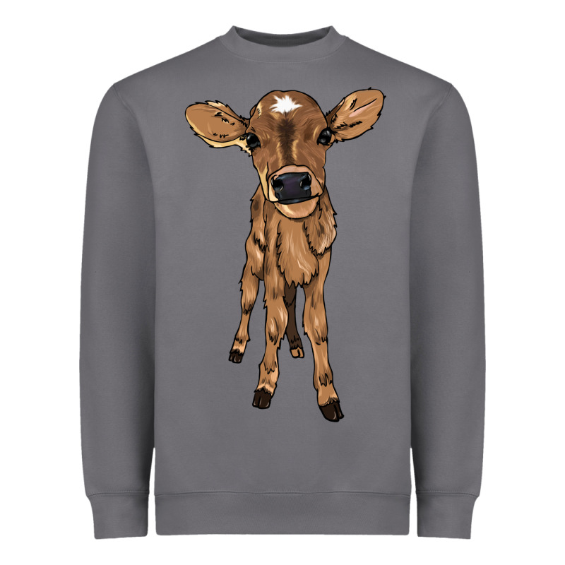 Baby Cow Heavyweight Sweatshirt by NancyCooperArtShop | Teevron