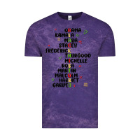 Cloud Purple black history Vintage Tee - MaliasSmallBusiness