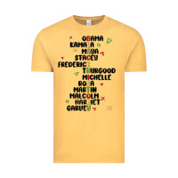 Vintage Mustard black history Vintage Tee - MaliasSmallBusiness