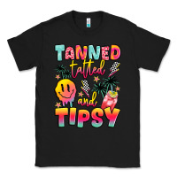 Black tanned tattled and tipsy Classic Tee - JahusDesignShop
