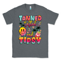 Charcoal Heather tanned tattled and tipsy Classic Tee - JahusDesignShop