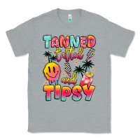 Heather Grey tanned tattled and tipsy Classic Tee - JahusDesignShop