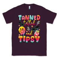 Plum tanned tattled and tipsy Classic Tee - JahusDesignShop