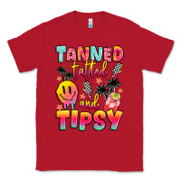 Red tanned tattled and tipsy Classic Tee - JahusDesignShop