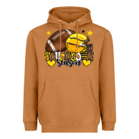Meerkat Touchdown season American Football yellow team Heavyweight Hoodie - HowdyJamesFarm