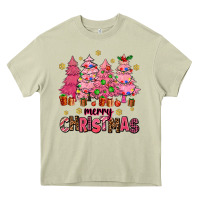 Mossy pink christmas trees Heavy Core Tee - AdoDesignShop