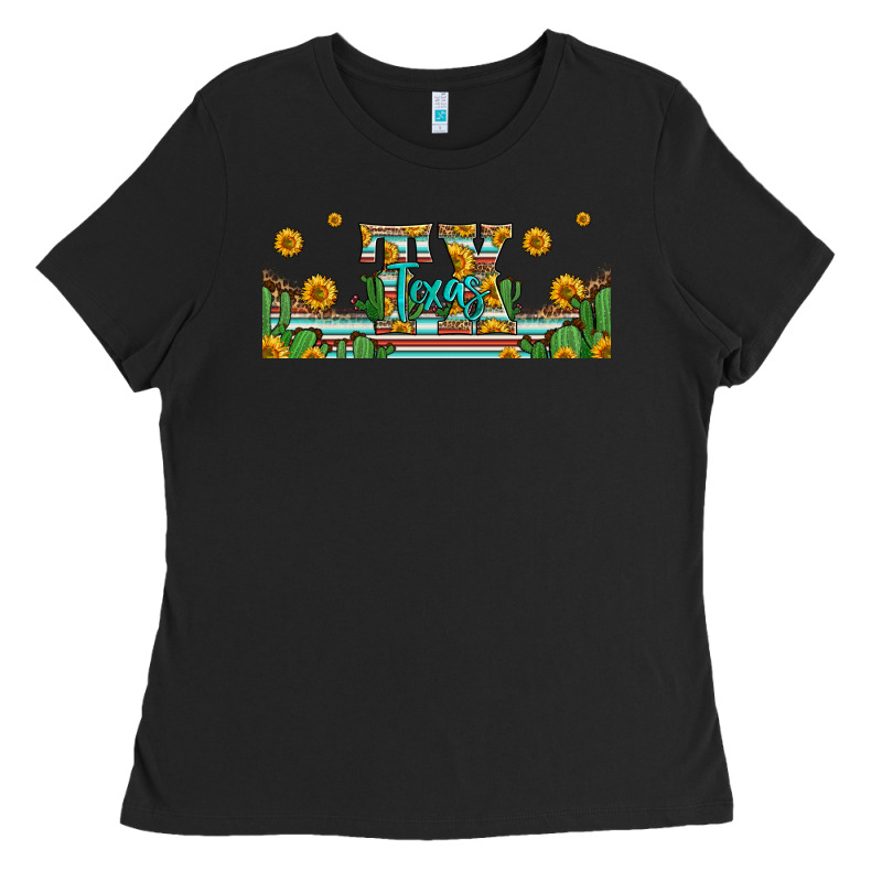 Tx Texas 16oz Libbey Glass Ladies Tee by HRA Design Shop | Teevron