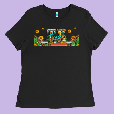 Tx Texas 16oz Libbey Glass Ladies Tee Designed By Hra Design Shop