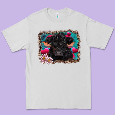 V.d Belted Galloway Cow Premium Tee Designed By Adodesignshop
