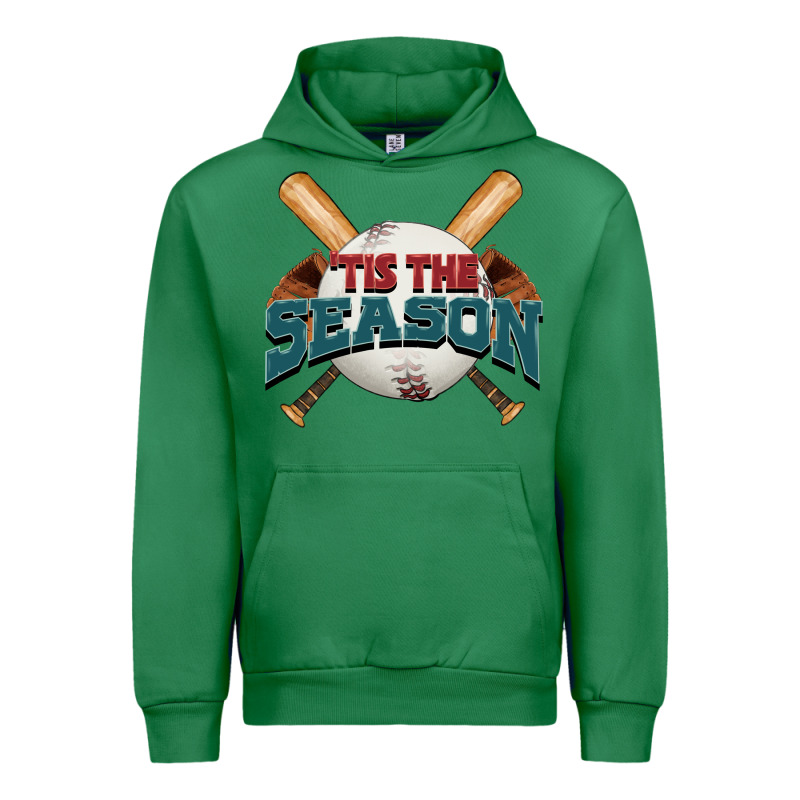 'tis The Season Baseball Urban Hoodie by FaDigitalArtStudio | Teevron