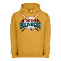 Pigment Peanut Butter 'tis the season baseball Urban Hoodie - FaDigitalArtStudio