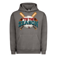 Pigment Tornado 'tis the season baseball Urban Hoodie - FaDigitalArtStudio
