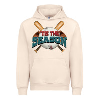 Sandshell 'tis the season baseball Urban Hoodie - FaDigitalArtStudio