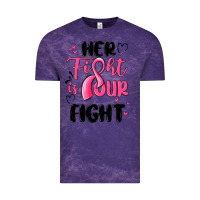 Cloud Purple her fight is our fight Vintage Tee - MaliasSmallBusiness