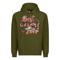 Army Green best grammy ever mother's day Premium Hoodie - CowGirlArtShop
