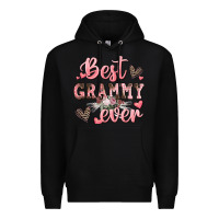 Black best grammy ever mother's day Premium Hoodie - CowGirlArtShop