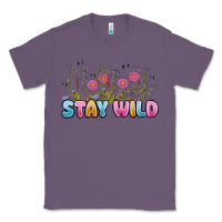 Lavender stay wild Classic Tee - MaliasSmallBusiness