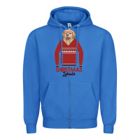 True Royal Christmas Labrador Zipper Hoodie - Bettercallsaul